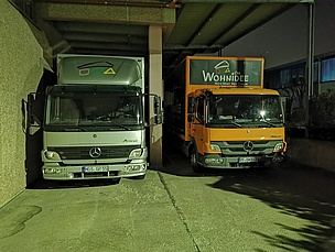 LKW fertig zum Umladen