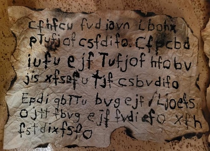 Eine schwierige Geheimschrift