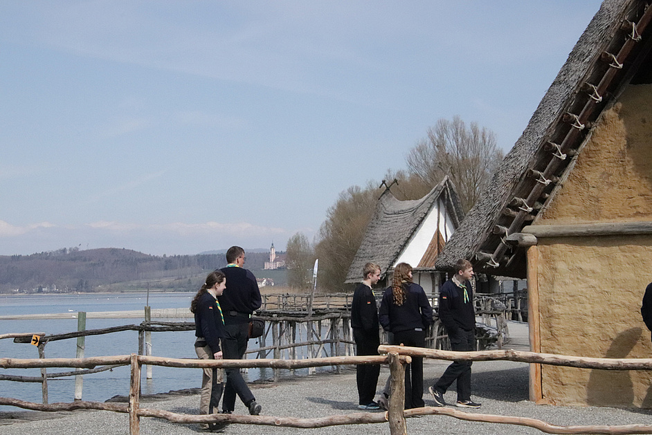 Häuser und Fernblick