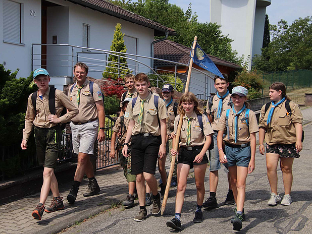 Sippenkundschaft der Sippe Skiren in Spielberg