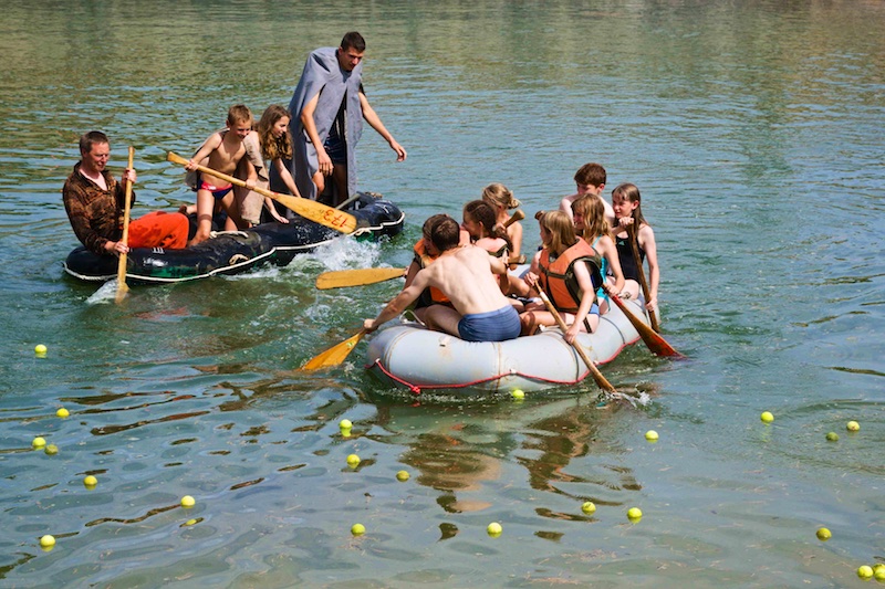 Wölflinge der Meuten als Geusen in der Seeschlacht gegen die Spanier